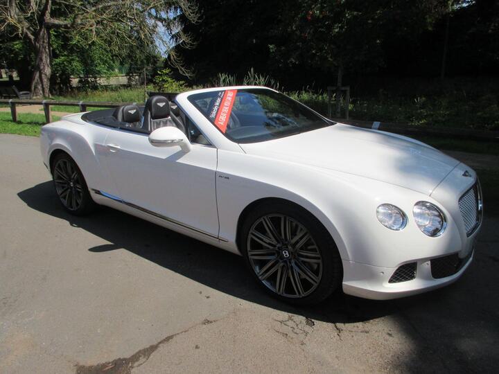 Bentley Continental 6.0 W12 GTC Speed Auto 4WD Euro 5 2dr Bentley Continental 6.0 W12 GTC Speed Auto 4WD Euro 5 2dr
