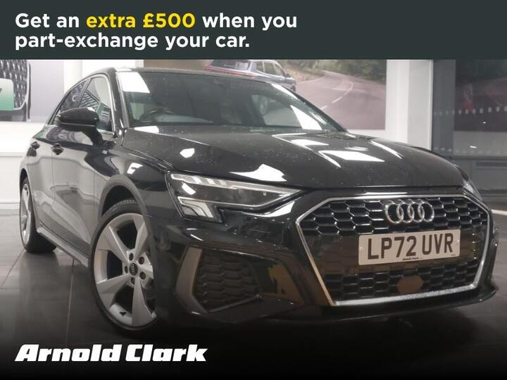 Audi A3 1.0 TFSI 30 S Line Sportback S Tronic Euro 6 (s/s) 5dr
