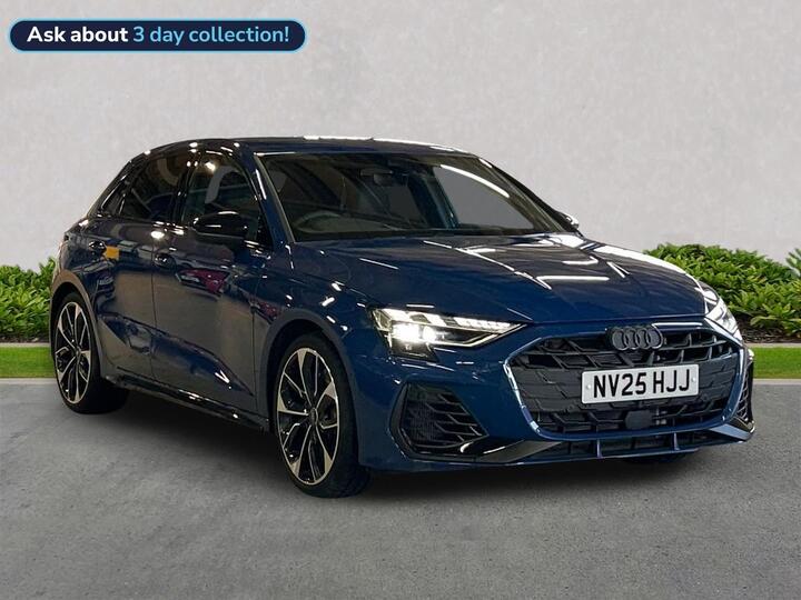 Audi A3 2.0 TFSI Black Edition Sportback S Tronic Quattro Euro 6 (s/s) 5dr