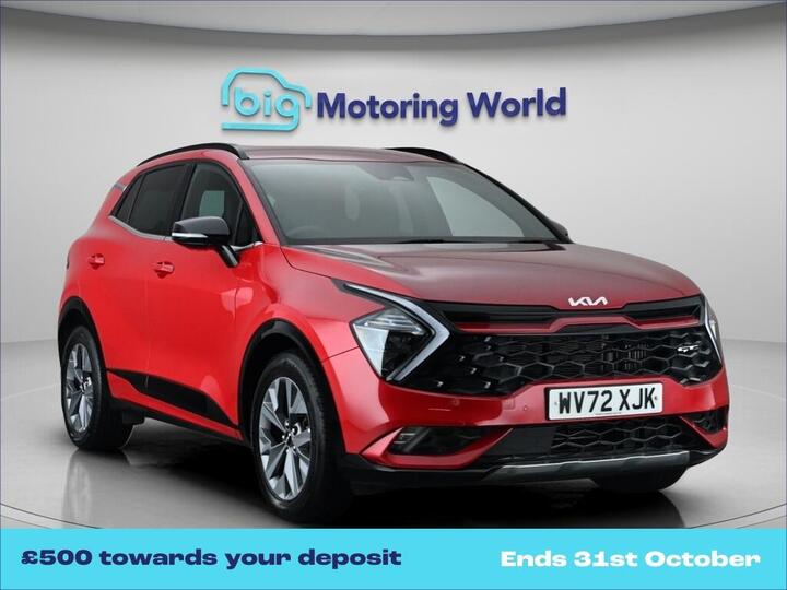 Kia Sportage 1.6 H T-GDi GT-Line Auto Euro 6 (s/s) 5dr