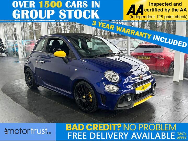 Abarth 595C 1.4 T-Jet Pista 70th Cabrio Euro 6 2dr