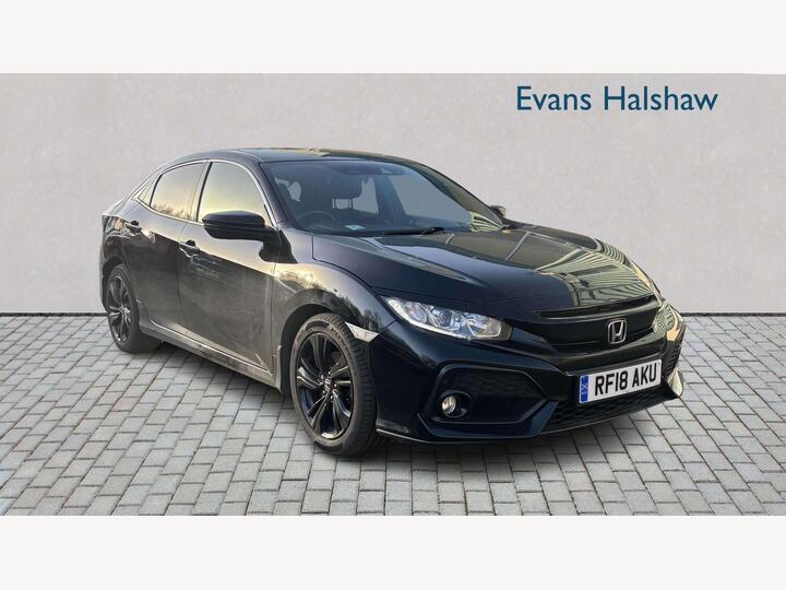Honda Civic 1.6 I-DTEC SR Hatchback 5dr Diesel Auto Euro 6 (s/s) (120 Ps)