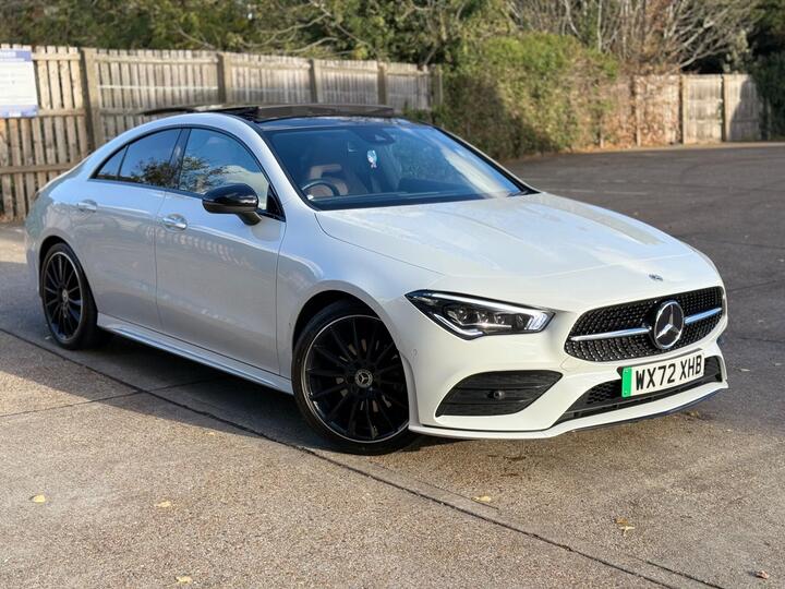 Mercedes-Benz CLA 1.3 CLA180 AMG Line Night Edition (Premium Plus) Coupe 7G-DCT Euro 6 (s/s) 4dr Mercedes-Benz CLA 1.3 CLA180 AMG Line Night Edition (Premium Plus) Coupe 7G-DCT Euro 6 (s/s) 4dr