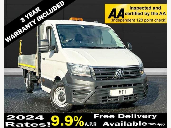 Volkswagen CRAFTER CR35 TDI (DROPSIDE) 2.0 CR35 TDI DCC L STARTLINE 138 BHP 1 OWNER FROM NEW! DROPSIDE!