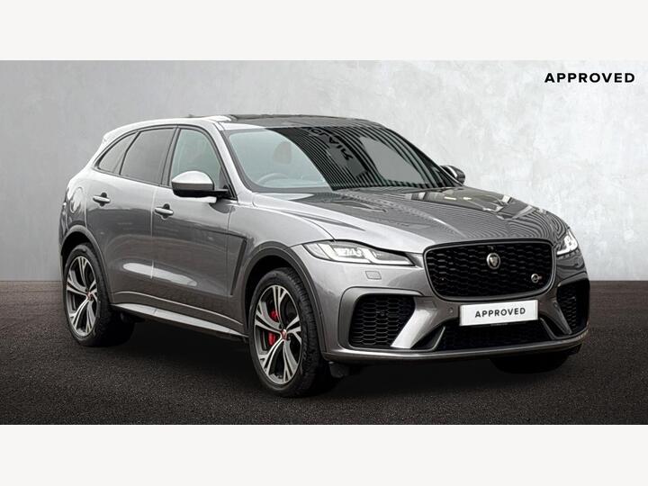 Jaguar F-PACE 5.0 P550 V8 SVR Quickshift AWD Euro 6 (s/s) 5dr
