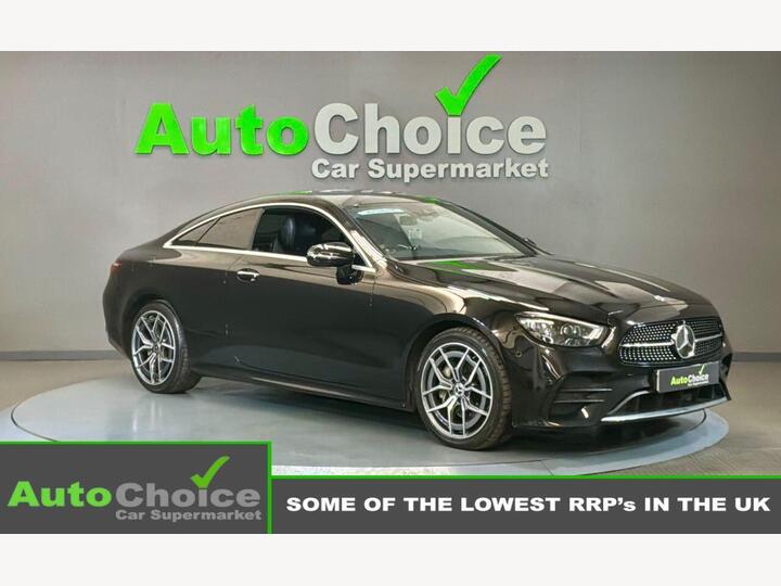 Mercedes-Benz E-CLASS 2.0 E220d AMG Line (Premium) G-Tronic+ Euro 6 (s/s) 2dr Mercedes-Benz E-CLASS 2.0 E220d AMG Line (Premium) G-Tronic+ Euro 6 (s/s) 2dr