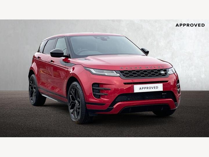 Land Rover Range Rover Evoque 1.5 P300e 12.2kWh R-Dynamic HSE Auto 4WD Euro 6 (s/s) 5dr Land Rover Range Rover Evoque 1.5 P300e 12.2kWh R-Dynamic HSE Auto 4WD Euro 6 (s/s) 5dr
