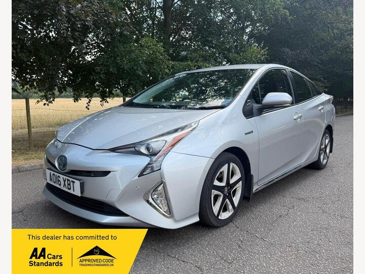 Toyota Prius 1.8 VVT-h Excel CVT Euro 6 (s/s) 5dr (15in Alloy)