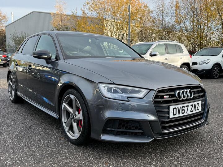 Audi S3 2.0 TFSI Black Edition Sportback S Tronic Quattro Euro 6 (s/s) 5dr