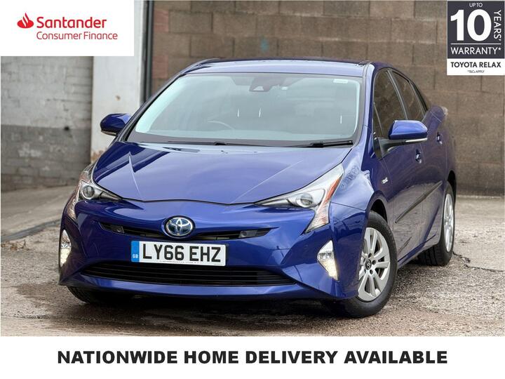 Toyota Prius 1.8 VVT-h Excel CVT Euro 6 (s/s) 5dr (15in Alloy)