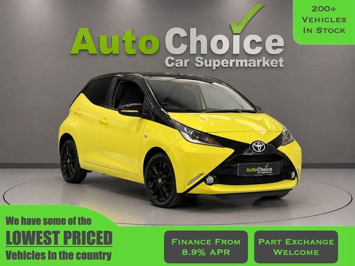 Toyota AYGO 1.0 VVT-i X-cite 3 Yellow Bi-Tone Euro 6 5dr