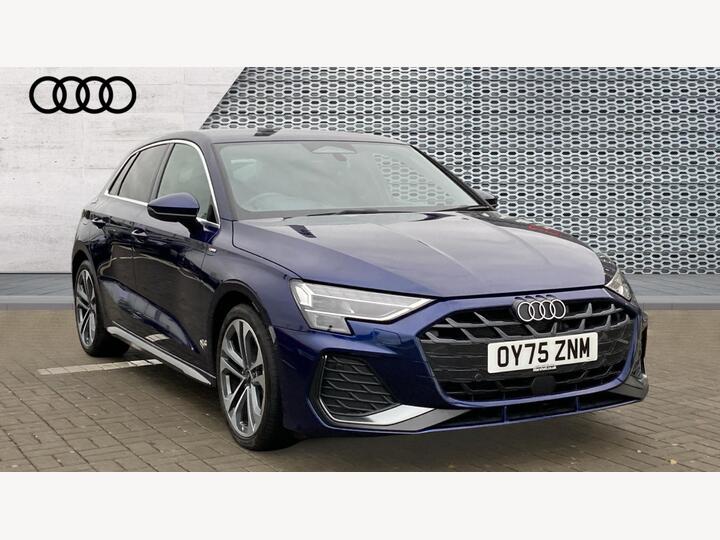 Audi A3 1.5 TFSI 30 S Line Sportback S Tronic Euro 6 (s/s) 5dr