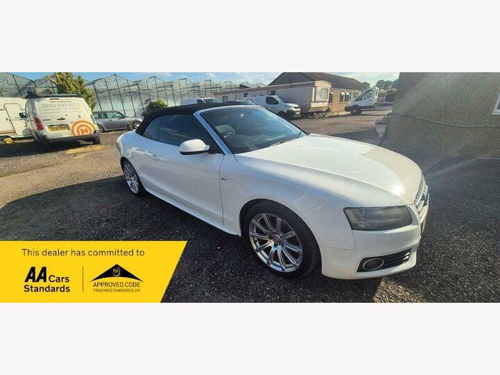 Audi A5 Cabriolet 2.0 TFSI S Line Multitronic Euro 5 2dr