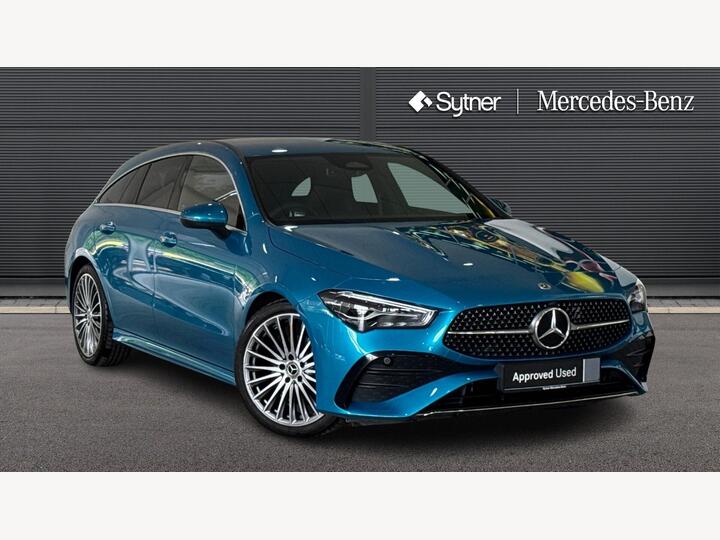 Mercedes-Benz CLA 1.3 CLA180h MHEV AMG Line (Premium) Shooting Brake 7G-DCT Euro 6 (s/s) 5dr Mercedes-Benz CLA 1.3 CLA180h MHEV AMG Line (Premium) Shooting Brake 7G-DCT Euro 6 (s/s) 5dr