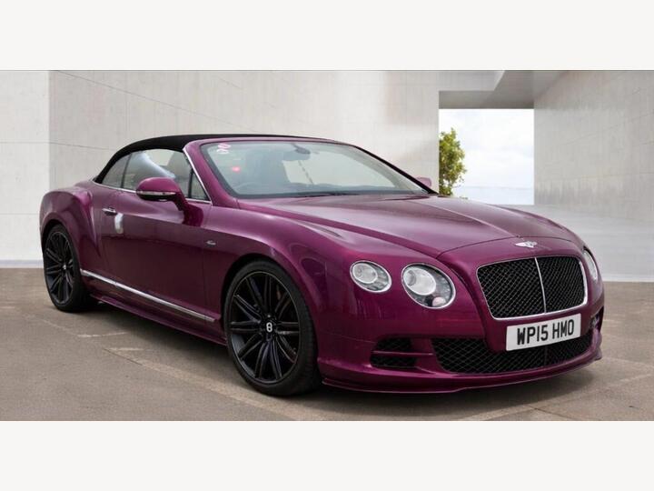Bentley CONTINENTAL 6.0 W12 GTC Speed Auto 4WD Euro 5 2dr