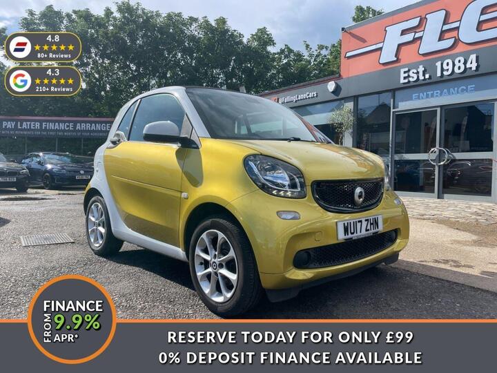 Smart FORTWO 1.0 Passion Euro 6 (s/s) 2dr