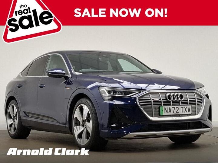 Audi E-tron 55 S Line Sportback Auto Quattro 5dr 95kWh (11kW Charger)