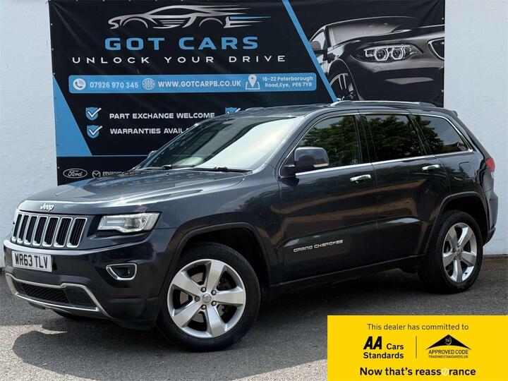 Jeep Grand Cherokee 3.0 V6 CRD Limited Auto 4WD Euro 5 5dr