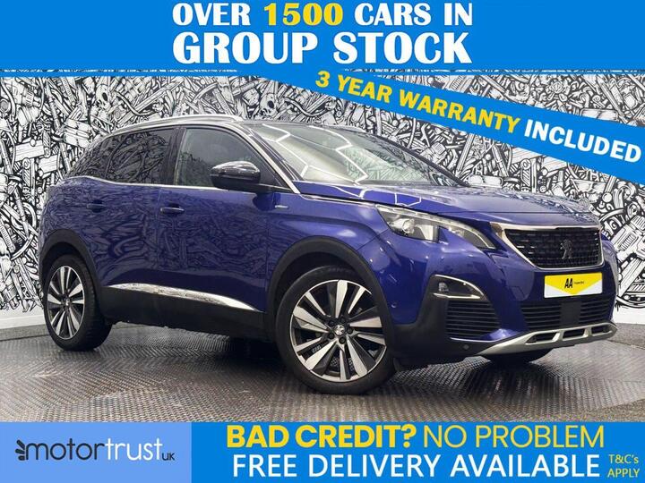 Peugeot 3008 1.2 PureTech GT Line Euro 6 (s/s) 5dr Peugeot 3008 1.2 PureTech GT Line Euro 6 (s/s) 5dr