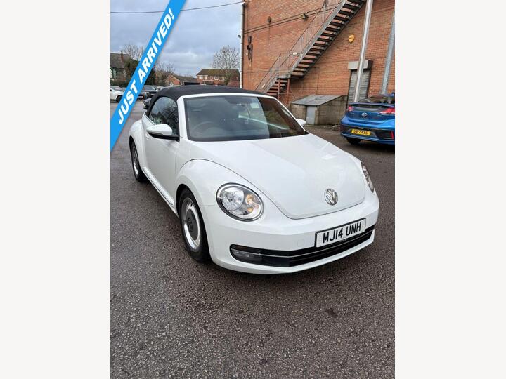 Volkswagen BEETLE 1.6 TDI BlueMotion Tech Design Cabriolet DSG Euro 5 (s/s) 2dr