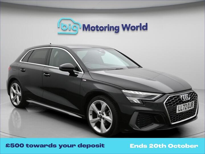 Audi A3 1.5 TFSI 35 S Line Sportback S Tronic Euro 6 (s/s) 5dr