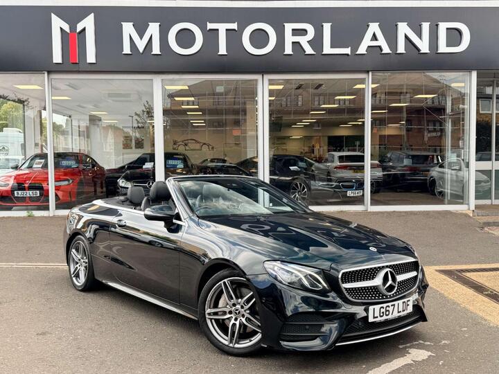 Mercedes-Benz E-CLASS 2.0 E220d AMG Line (Premium) Cabriolet G-Tronic+ Euro 6 (s/s) 2dr