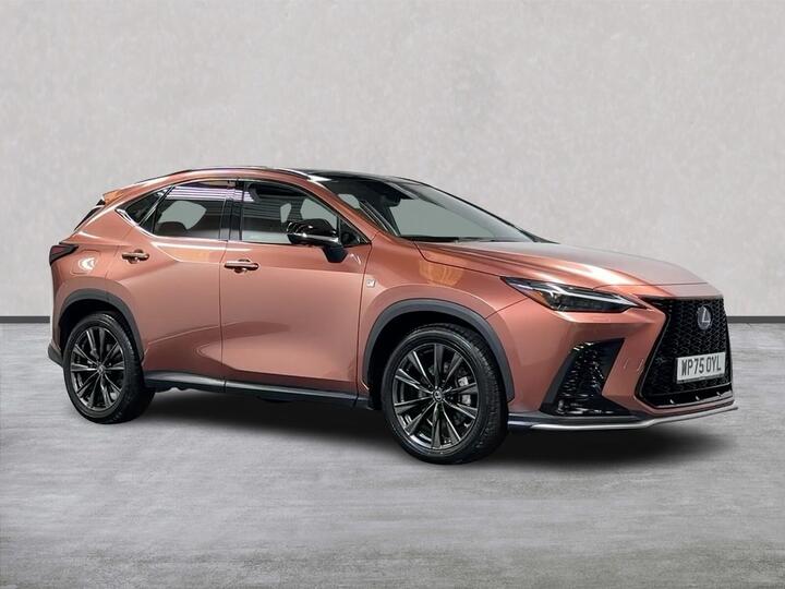 Lexus NX 2.5 450h+ 18.1kWh F Sport Takumi E-CVT 4WD Euro 6 (s/s) 5dr