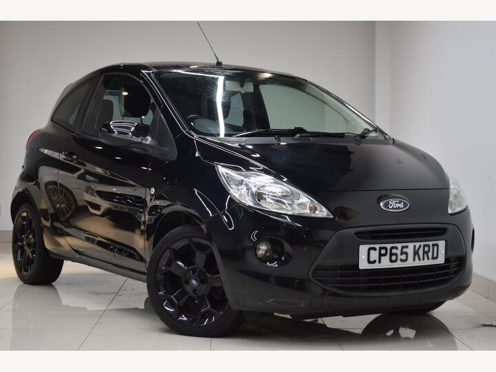 Ford Ka 1.2 Zetec Black Edition Euro 6 (s/s) 3dr
