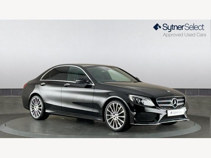 Mercedes-Benz C CLASS 2.1 C300dh AMG Line (Premium) G-Tronic+ Euro 6 (s/s) 4dr