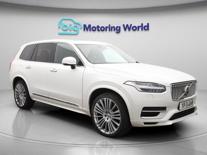 Volvo XC90 2.0h T8 Twin Engine Recharge 11.6kWh Inscription Pro Auto 4WD Euro 6 (s/s) 5dr
