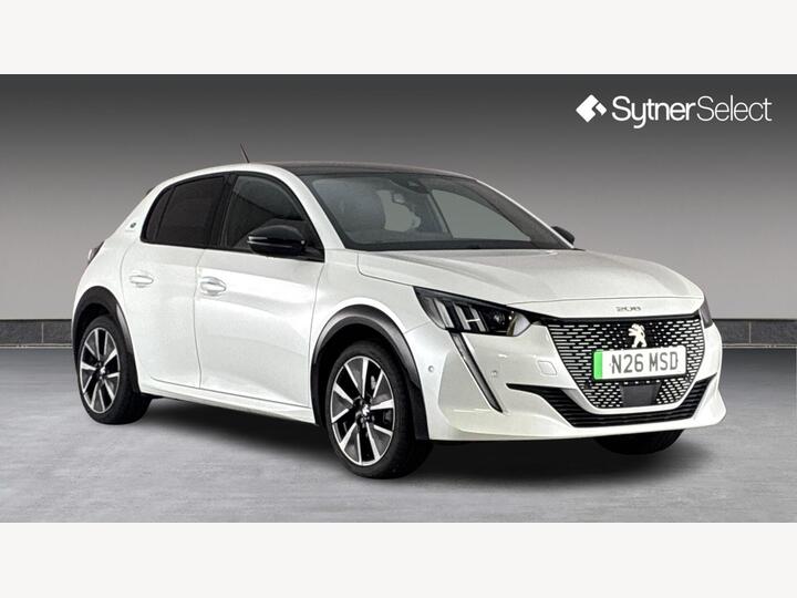 Peugeot E-208 50kWh GT Auto 5dr (7kW Charger) Peugeot E-208 50kWh GT Auto 5dr (7kW Charger)