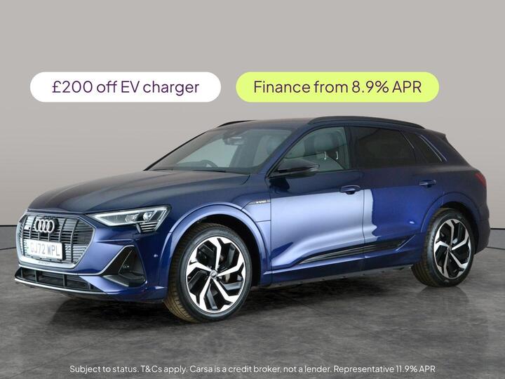 Audi E-tron 55 Black Edition Auto Quattro 5dr 95kWh (11kW Charger)
