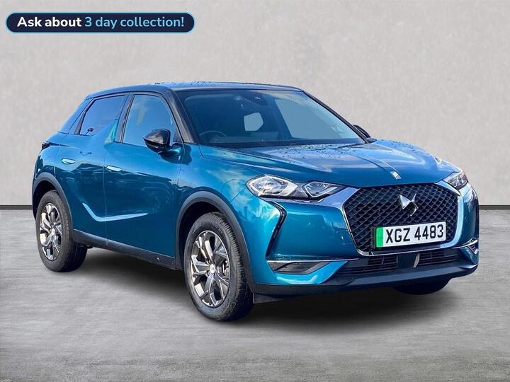 DS AUTOMOBILES DS 3 E-TENSE 50kWh Bastille Crossback Auto 5dr DS AUTOMOBILES DS 3 E-TENSE 50kWh Bastille Crossback Auto 5dr