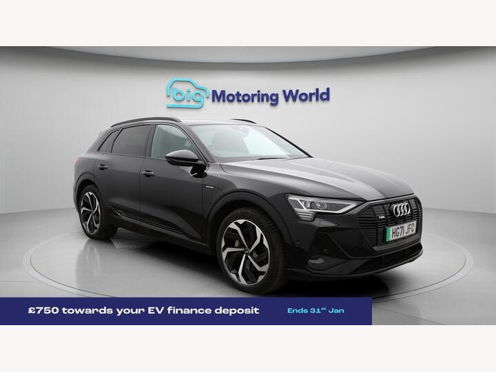 Audi E-tron 55 Black Edition Auto Quattro 5dr 95kWh (11kW Charger)