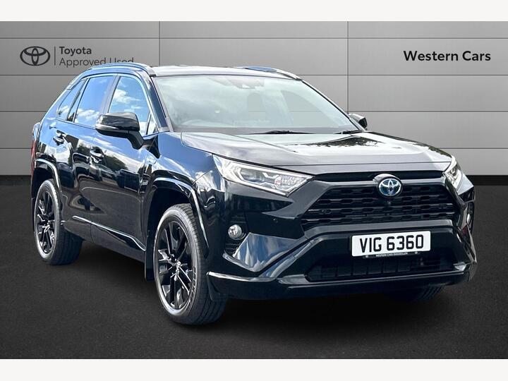 Toyota RAV4 2.5 VVT-h Black Edition CVT 4WD Euro 6 (s/s) 5dr