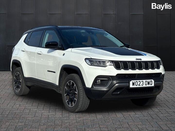 Jeep COMPASS 1.3 GSE T4 11.4kWh Trailhawk Auto 4xe Euro 6 (s/s) 5dr Jeep COMPASS 1.3 GSE T4 11.4kWh Trailhawk Auto 4xe Euro 6 (s/s) 5dr