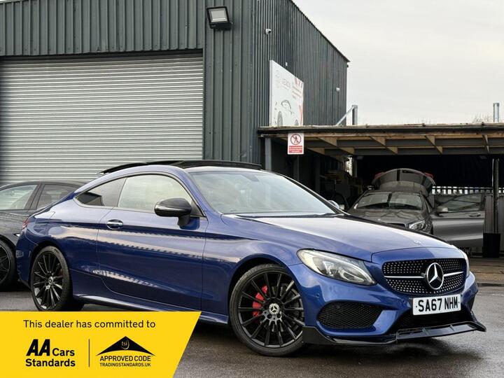 Mercedes-Benz C-CLASS 2.1 C220d AMG Line (Premium) G-Tronic+ Euro 6 (s/s) 2dr