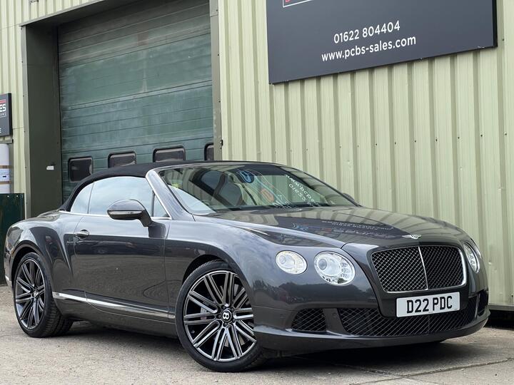 Bentley Continental 6.0 W12 GTC Speed Auto 4WD Euro 5 2dr