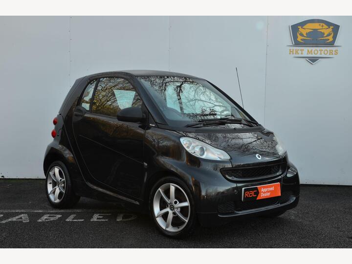Smart Fortwo 1.0 MHD Pulse SoftTouch Euro 5 (s/s) 2dr Smart Fortwo 1.0 MHD Pulse SoftTouch Euro 5 (s/s) 2dr