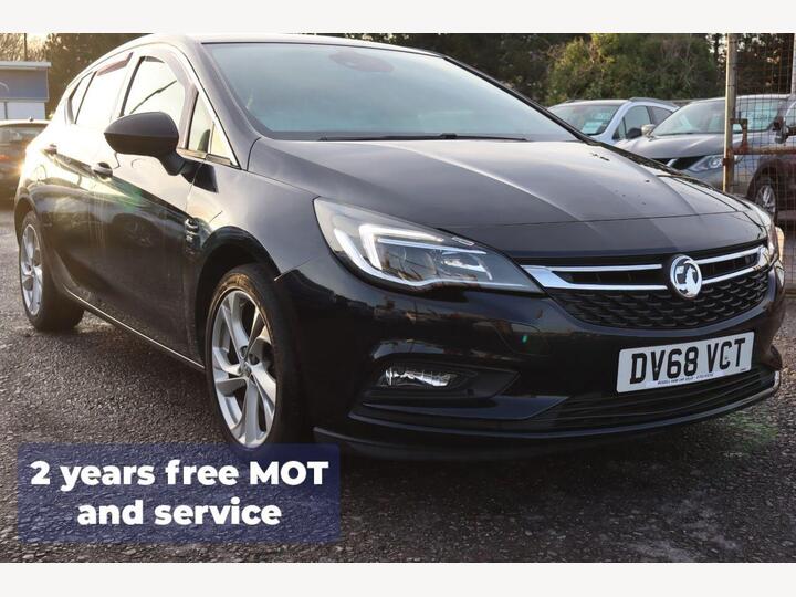 Vauxhall ASTRA 1.6i Turbo SRi Euro 6 (s/s) 5dr
