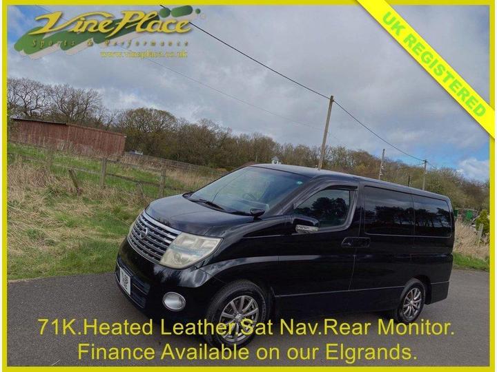 Nissan ELGRAND Highway Star Black Leather Edition ++FINANCE AT Www.vineplace.co.uk++