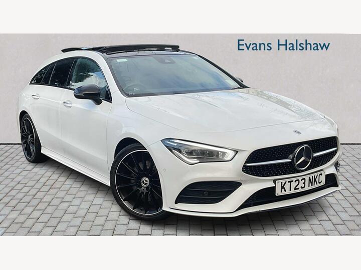 Mercedes-Benz CLA SHOOTING BRAKE 1.3 CLA200 AMG Line Night Edition (Premium Plus) Shooting Brake 7G-DCT Euro 6 (s/s) 5dr Mercedes-Benz CLA SHOOTING BRAKE 1.3 CLA200 AMG Line Night Edition (Premium Plus) Shooting Brake 7G-DCT Euro 6 (s/s) 5dr