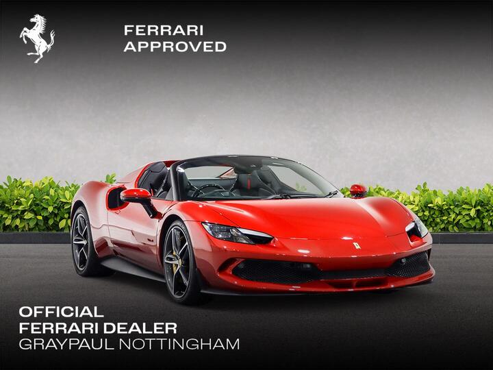 Ferrari 296 3.0T V6 7.45kWh Spider F1 DCT Euro 6 (s/s) 2dr