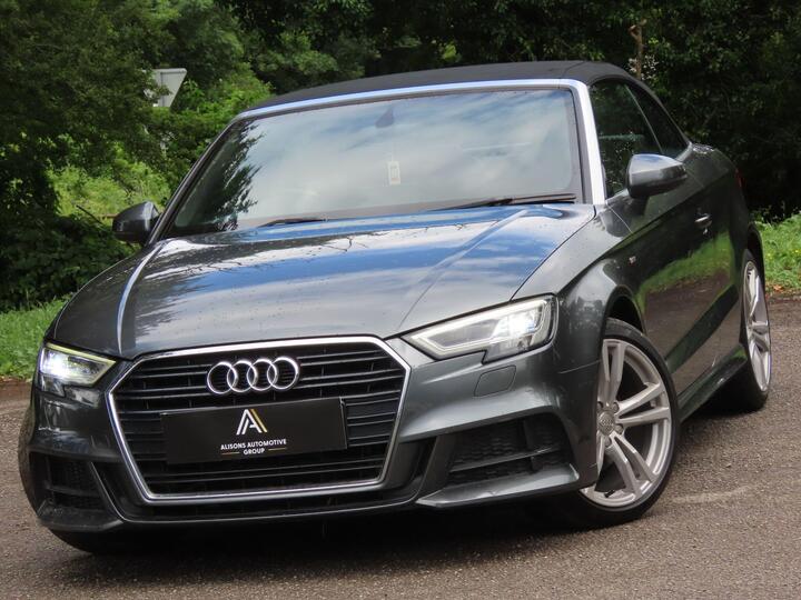 Audi A3 Cabriolet 2.0 TDI S Line S Tronic Auto 6Spd Euro 6 (s/s) 2dr Audi A3 Cabriolet 2.0 TDI S Line S Tronic Auto 6Spd Euro 6 (s/s) 2dr