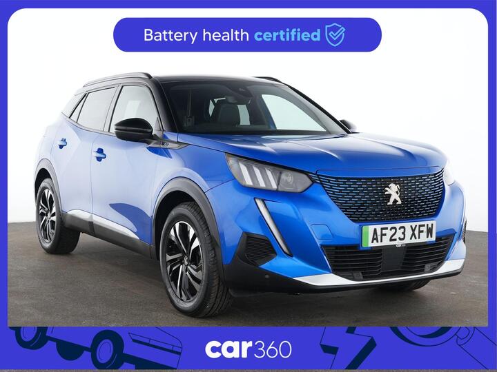 Peugeot E-2008 50kWh GT Auto 5dr (7kW Charger)