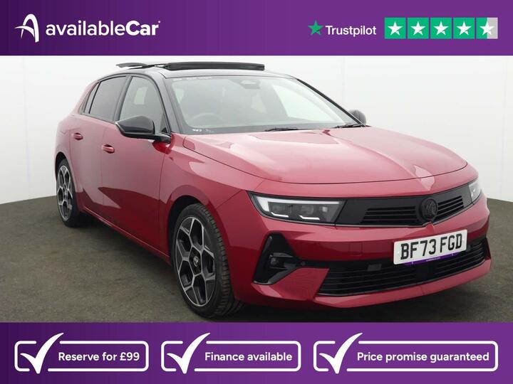 Vauxhall Astra 1.2 Turbo Ultimate Euro 6 (s/s) 5dr