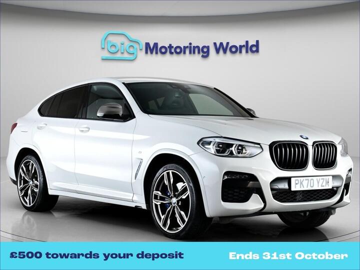 BMW X4 3.0 M40d MHT Auto XDrive Euro 6 (s/s) 5dr