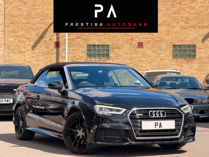 Audi A3 Cabriolet 2.0 TDI S Line S Tronic Auto 6Spd Quattro Euro 6 (s/s) 2dr