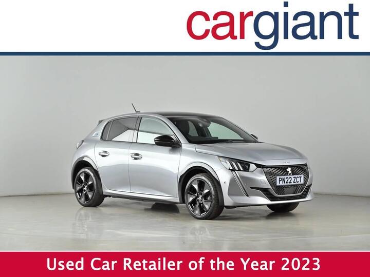 Peugeot E-208 50kWh GT Auto 5dr (7kW Charger) Peugeot E-208 50kWh GT Auto 5dr (7kW Charger)