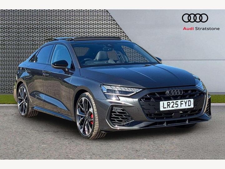 Audi A3 2.0 TFSI Black Edition S Tronic Quattro Euro 6 (s/s) 4dr